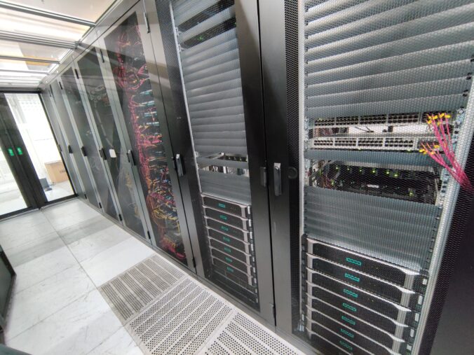 Server Cage in a Datacenter